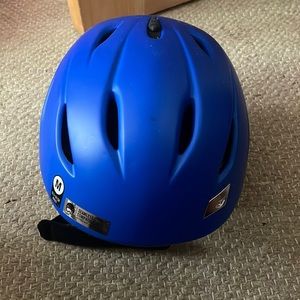 Giro blue ski helmet